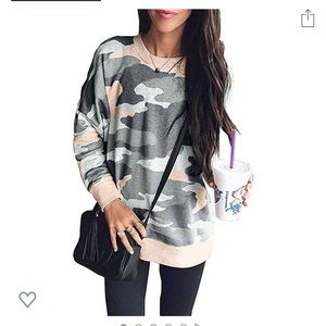 Camo Pullover